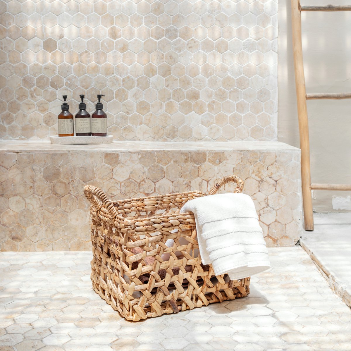 Plankmand Tangan Waterhyacint Rechthoek (2 maten)