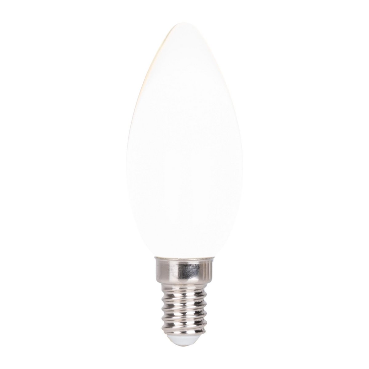 LED-kaarslampen (6-delig) - E14, 4W, Opaalglas