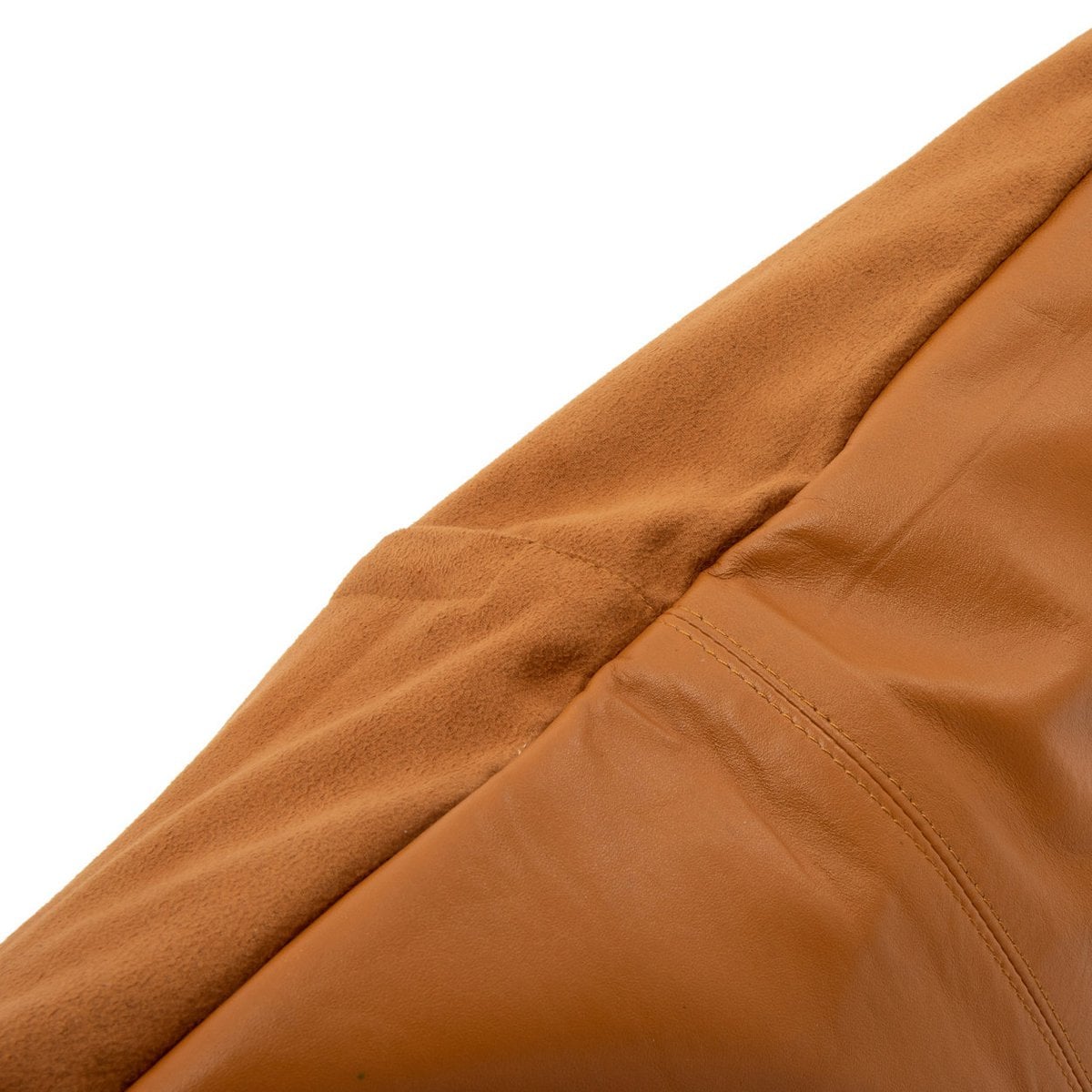 Leren kussenhoes The four panel camel - 60x60 cm