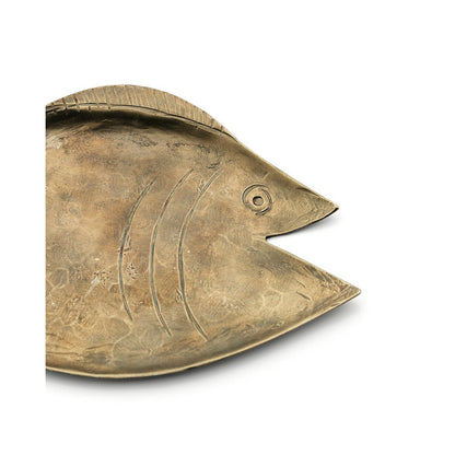 Messing schaal Dori goud