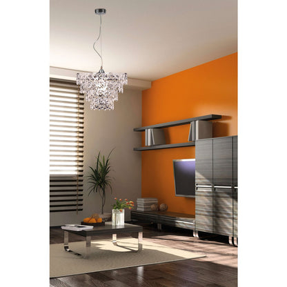 Hanglamp Fancy Kroonluchter Chroom - Ø 38 cm (E27)