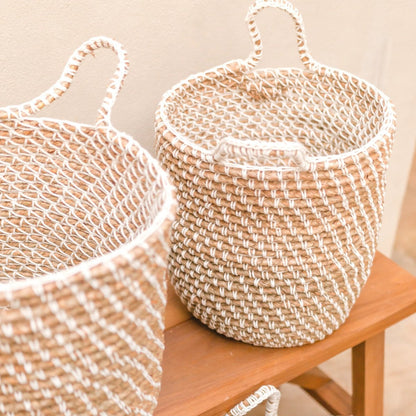 Wasmand Guunng Bananenvezel Macramé