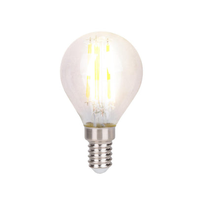 LED-filamentlampen (6-delig) - E14, 4W, Helder Glas