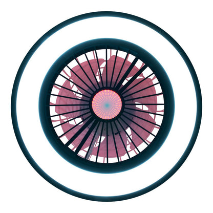 LED Plafondlamp + Ventilator Arrioso - Ø 54 cm