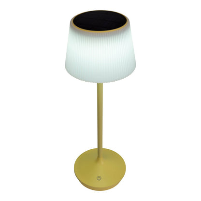 Solar Tafellamp Emmi Geel/Wit - 38 cm (Dimbaar)