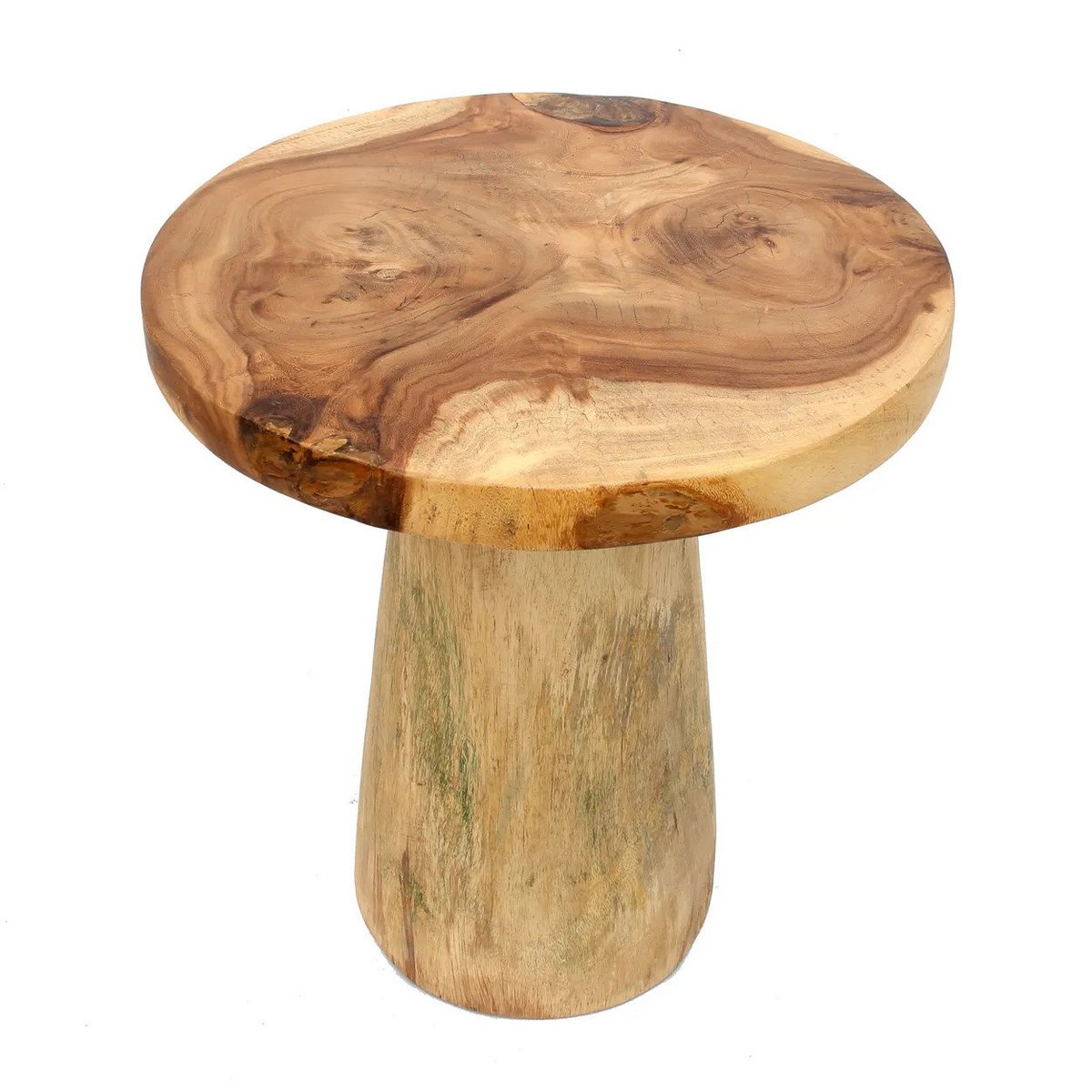 Houten bijzettafel Timber conic naturel - 50 cm