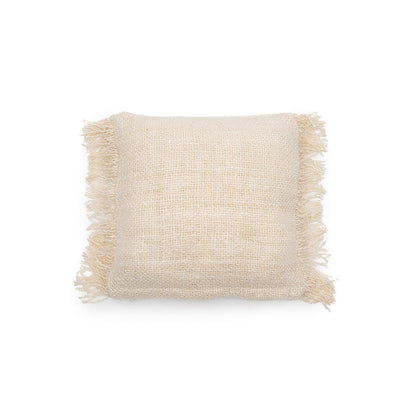 Katoenen kussenhoes crème - 40 cm