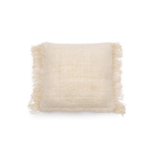 Katoenen kussenhoes crème - 40 cm