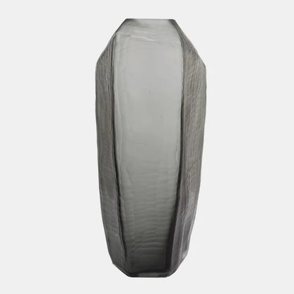 Stenen vaas Stone smoke grijs
