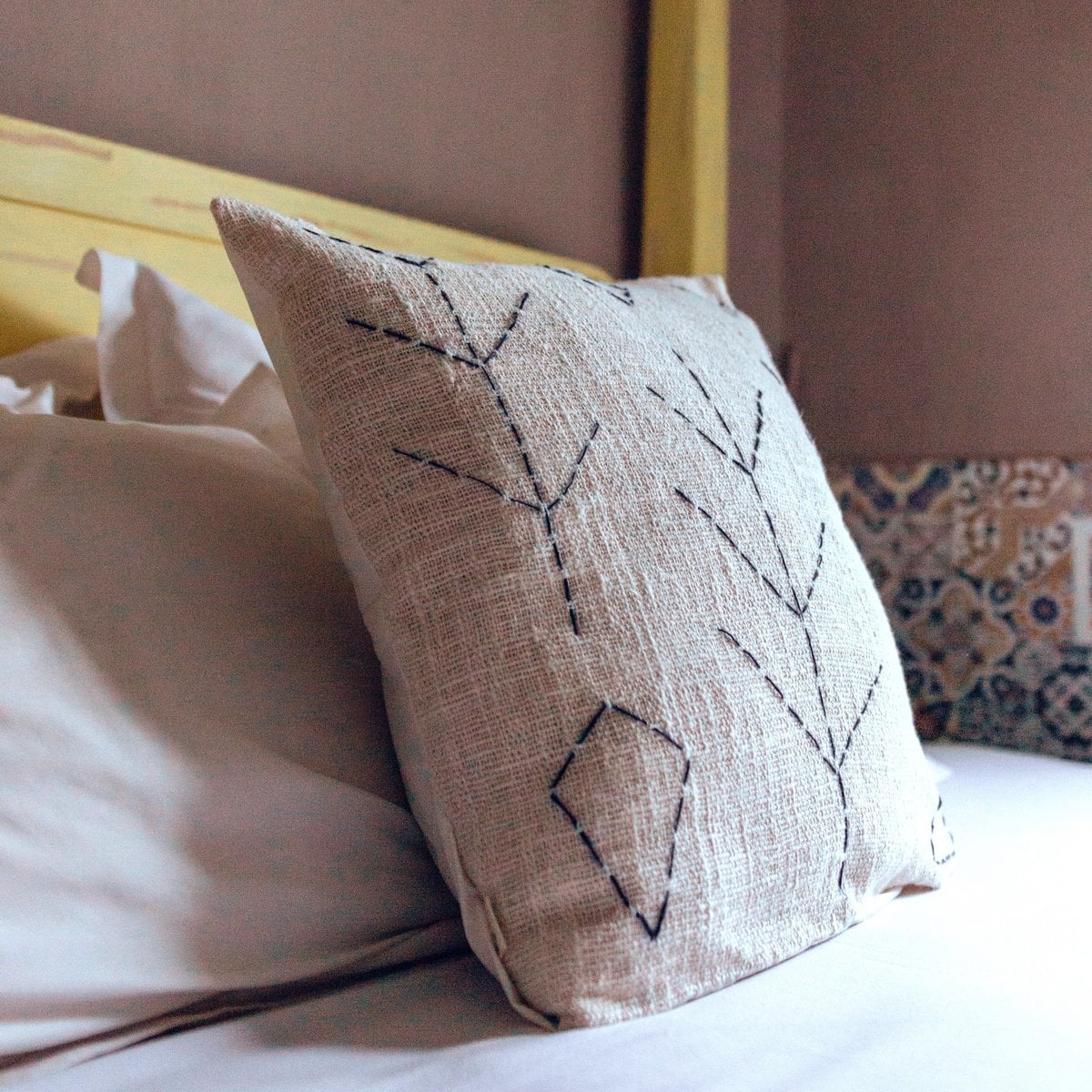 Kussenhoes Seraja Katoen Handgeweven - 40x40/50x50