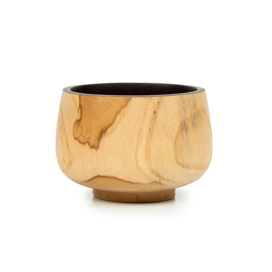 Teakhouten schaal Bondi natuur - 28 cm