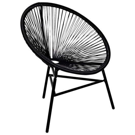 Tuinmaanstoel Poly Rattan