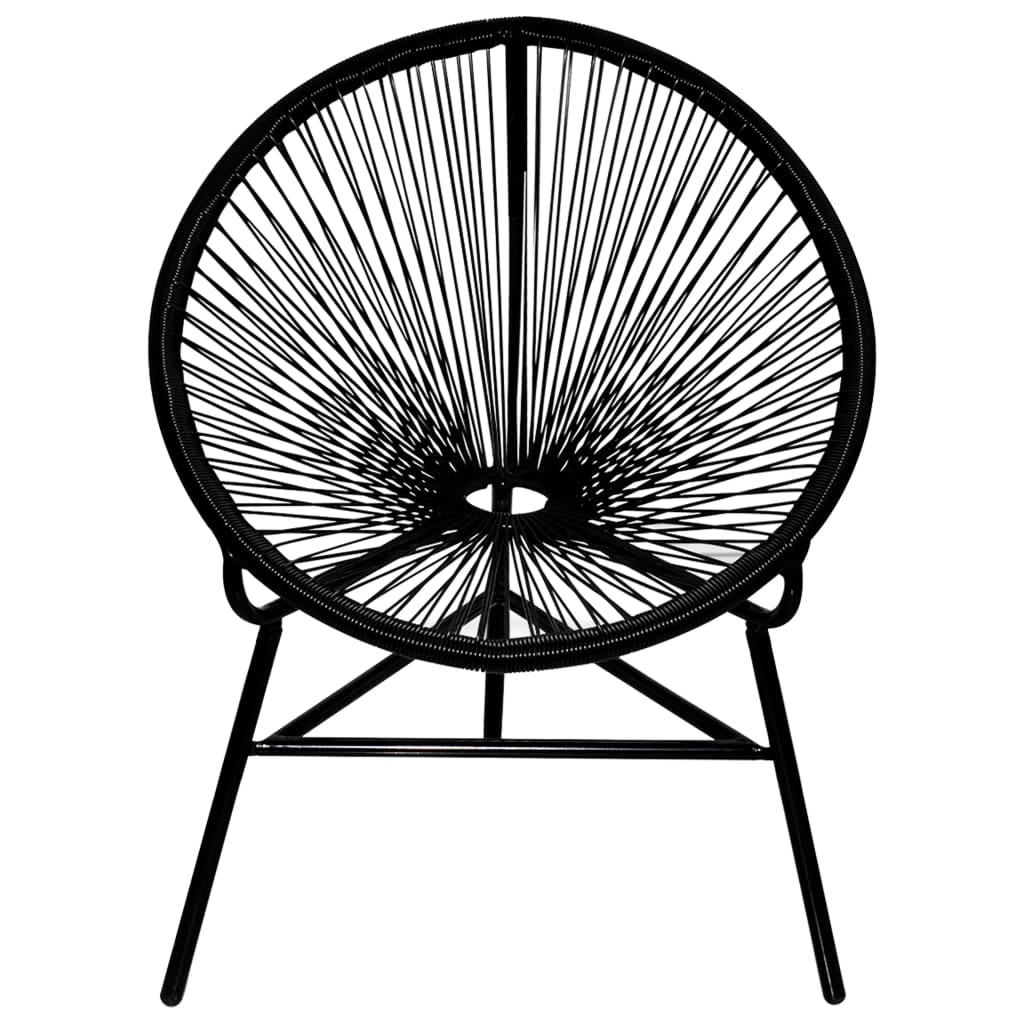 Tuinmaanstoel Poly Rattan
