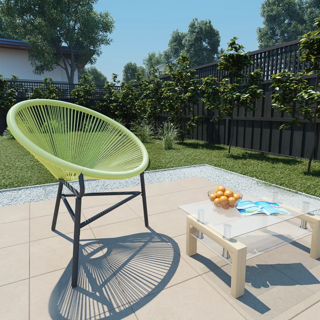 Tuinmaanstoel Poly Rattan
