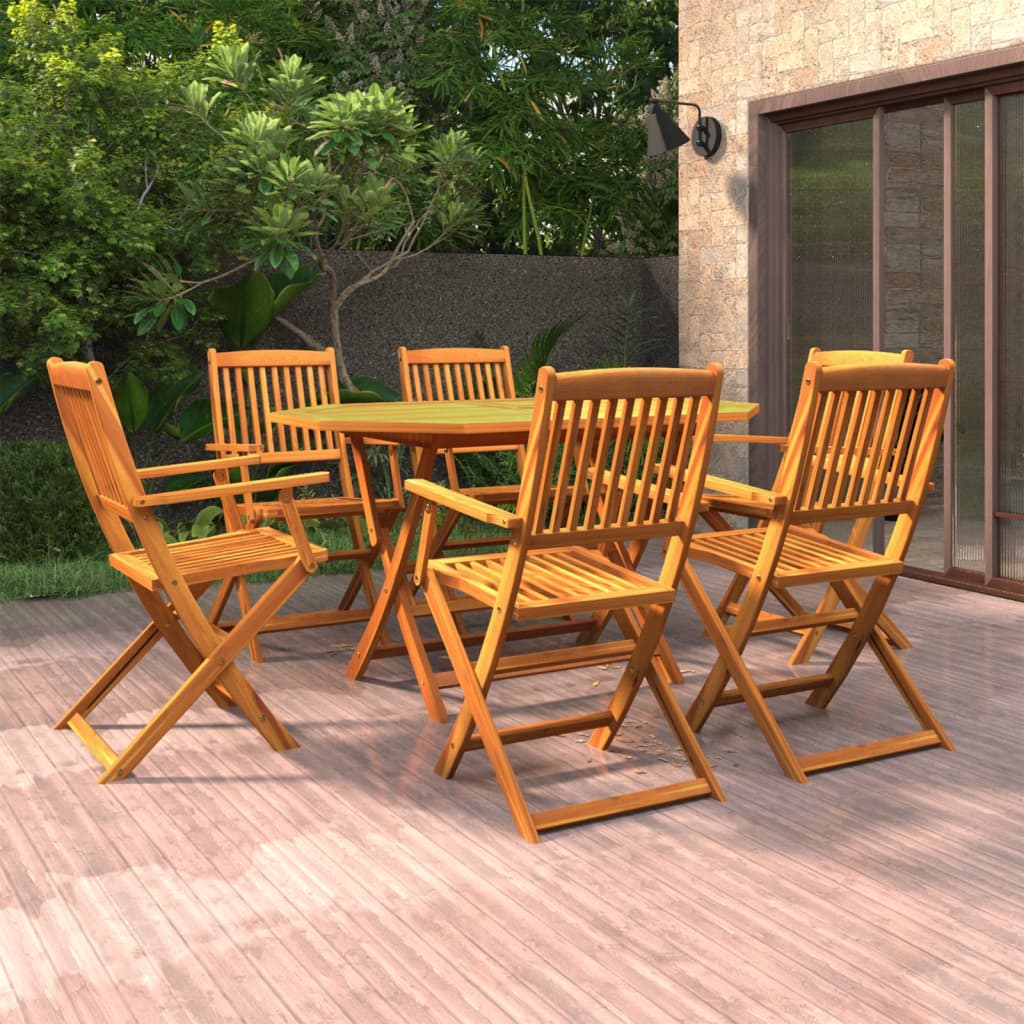 5-Delige Tuinset Massief Acaciahout