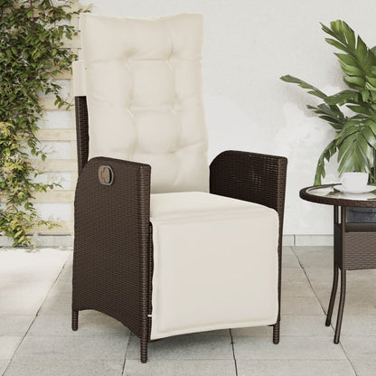 Tuinstoel Verstelbaar Poly Rattan
