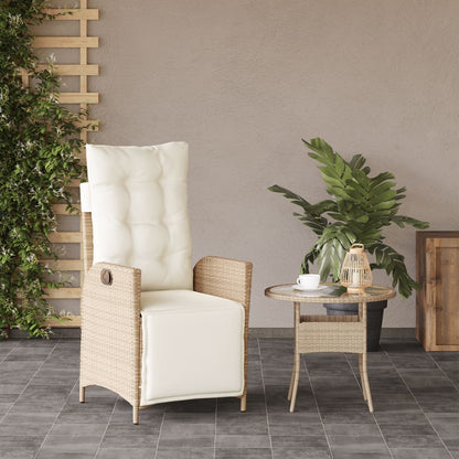 Tuinstoel Verstelbaar Poly Rattan