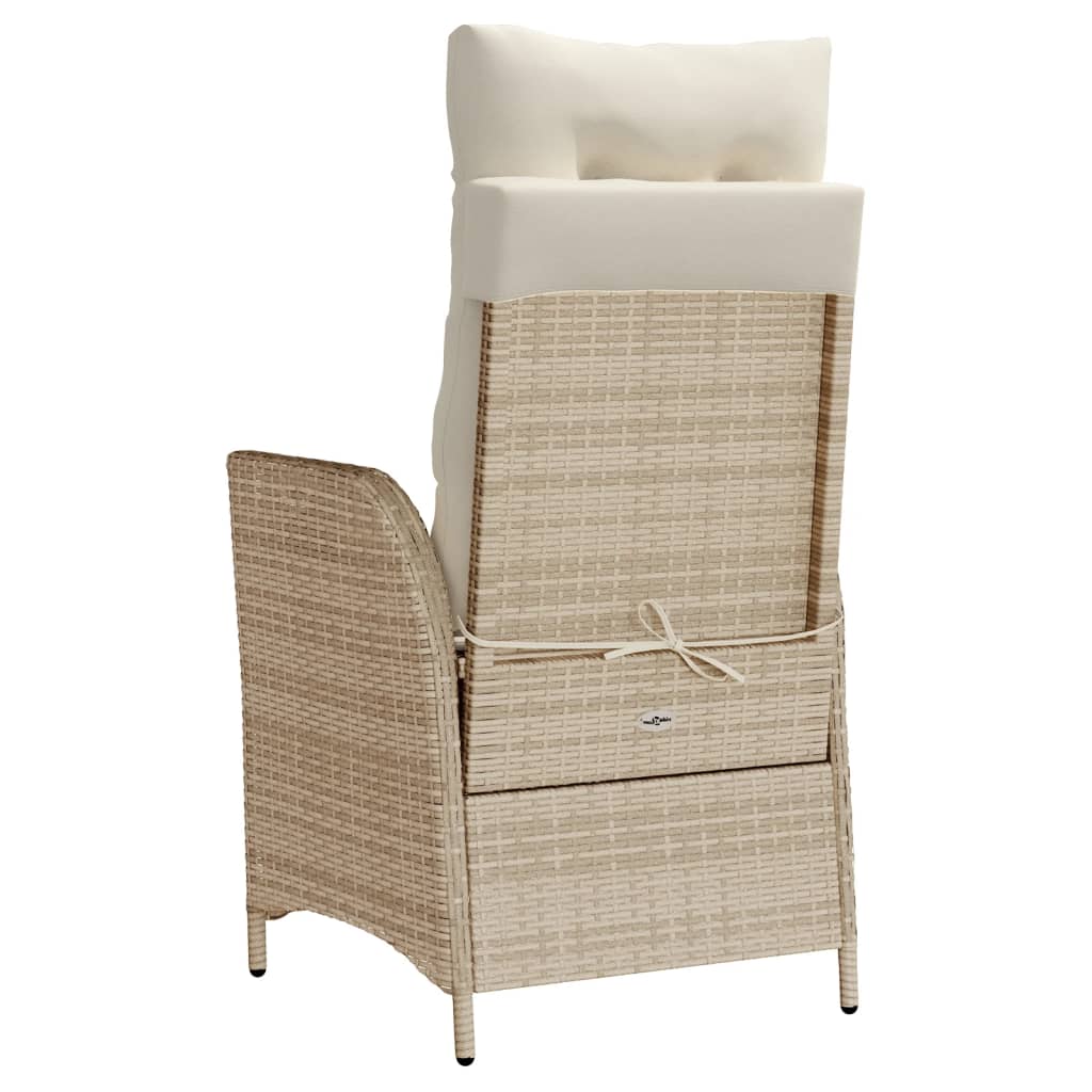 Tuinstoel Verstelbaar Poly Rattan