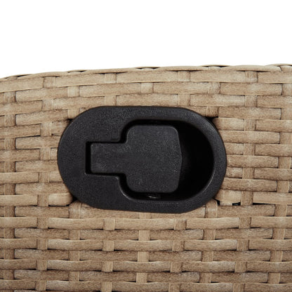 Tuinstoel Verstelbaar Poly Rattan