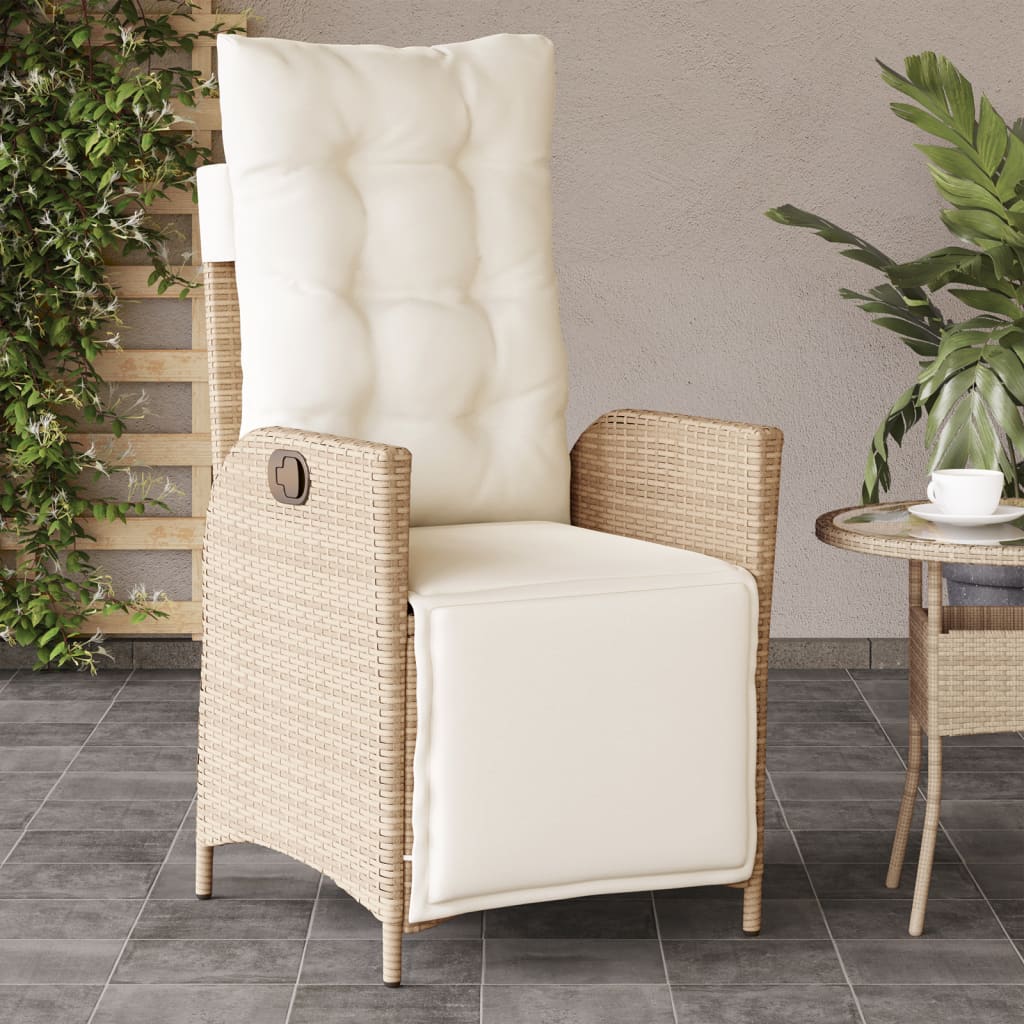 Tuinstoel Verstelbaar Poly Rattan