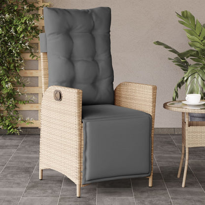 Tuinstoel Verstelbaar Poly Rattan