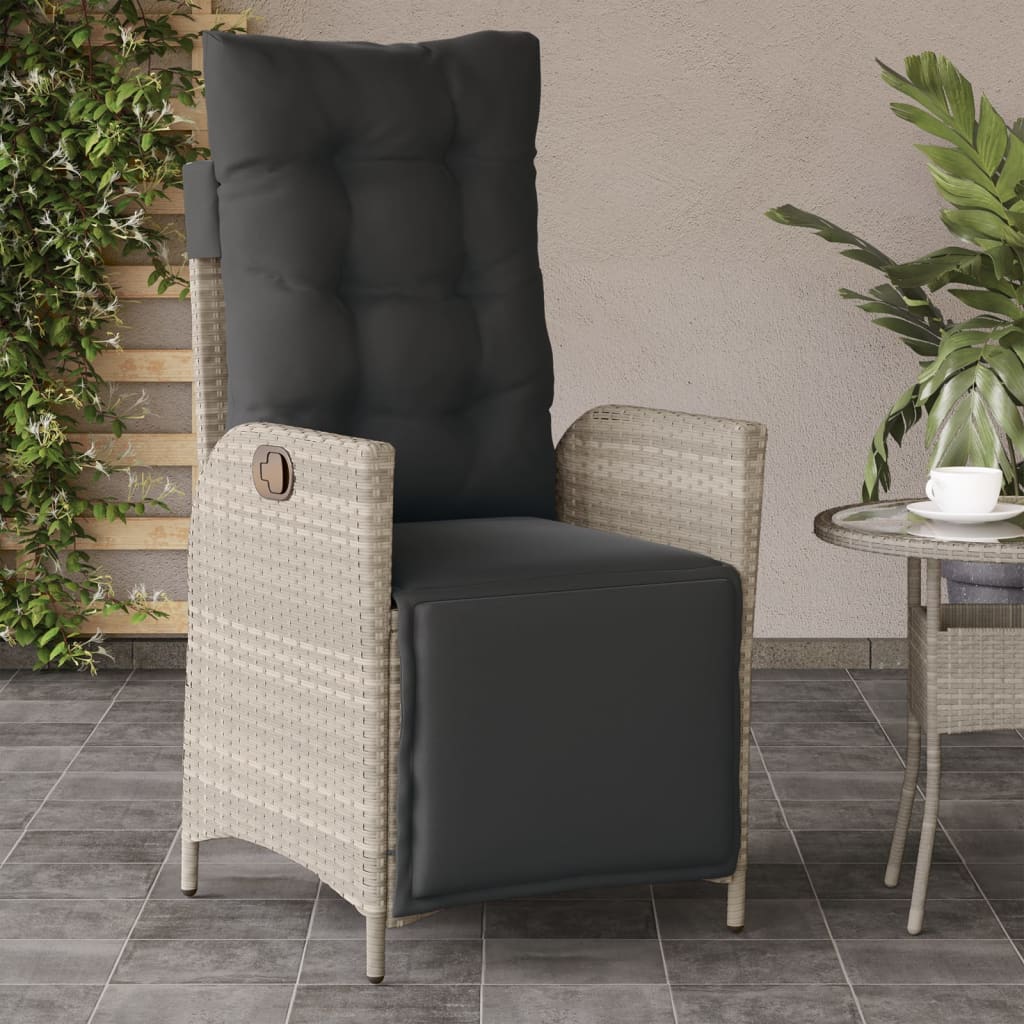 Tuinstoel Verstelbaar Poly Rattan