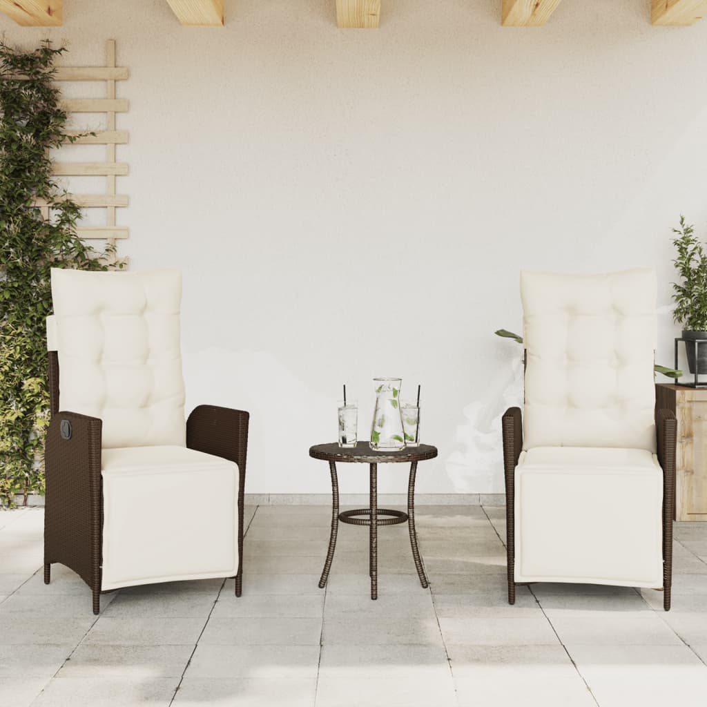 Tuinstoel Verstelbaar Poly Rattan
