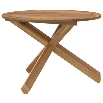 Tuintafel Ø Massief Teakhout