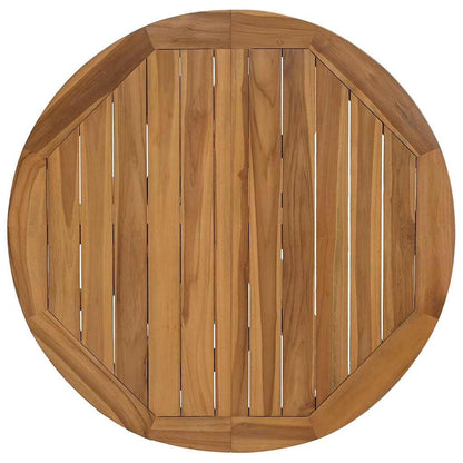 Tuintafel Ø Massief Teakhout