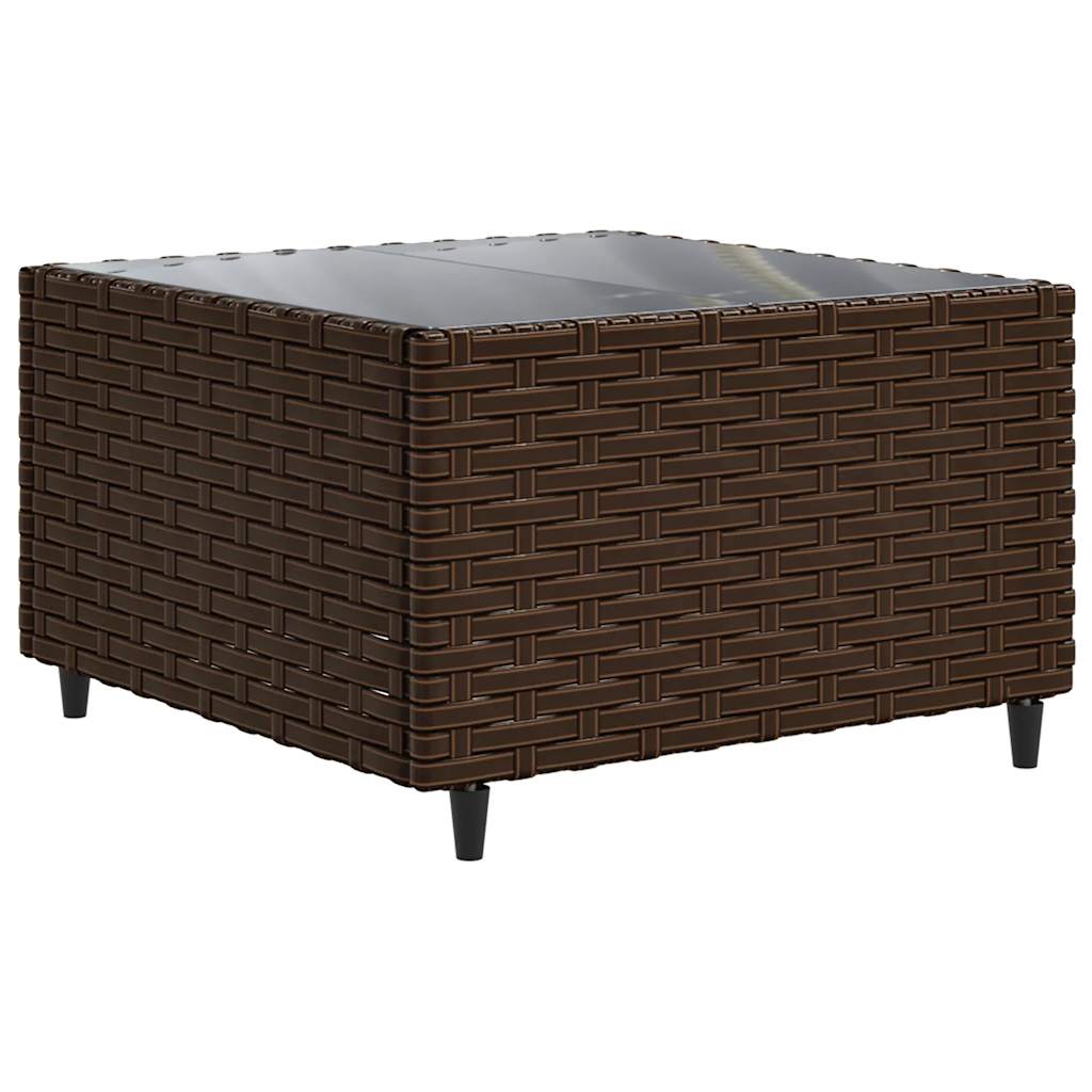 7-Delige Loungeset Met Kussens Poly Rattan