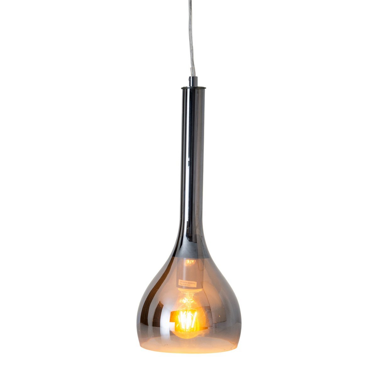 Design Hanglamp "Fumo" – Antraciet Rookglas - OutHome