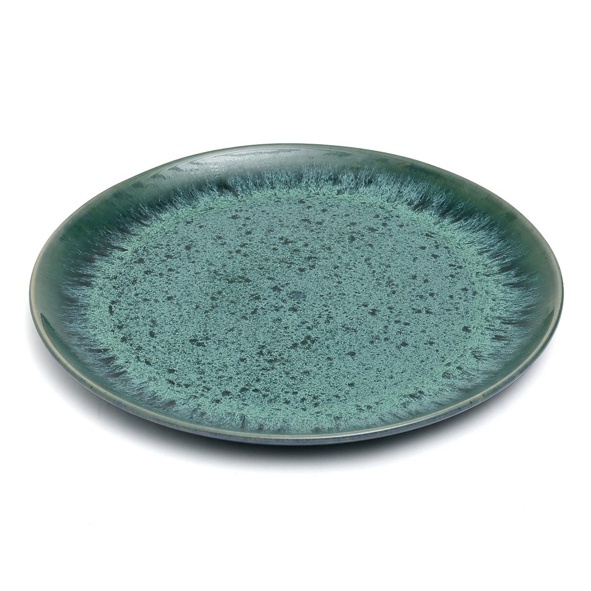 Porseleinen dinerbord Aqua turkoois