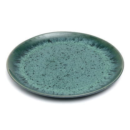Porseleinen dinerbord Aqua turkoois