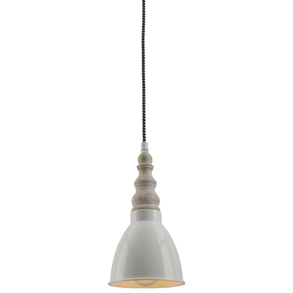Metalen Hanglamp Delhi Beige (E27) - OutHome