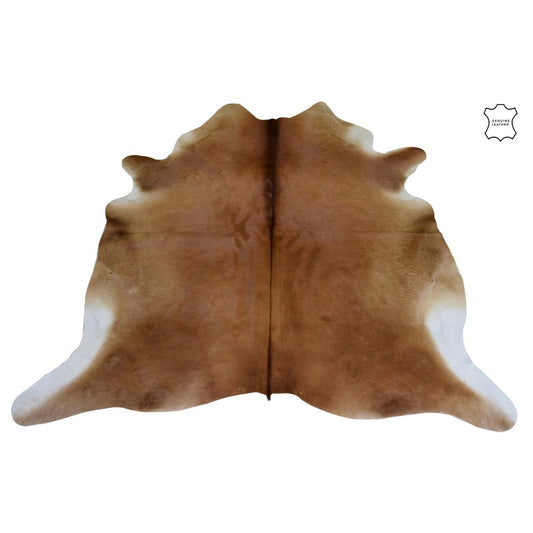 Koeienvel vloerkleed - Leer - Bruin