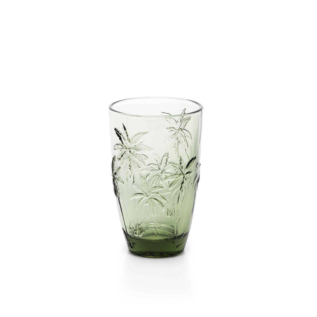 Gerecyclede highball glas Palm breeze groen