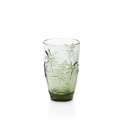 Gerecyclede highball glas Palm breeze groen