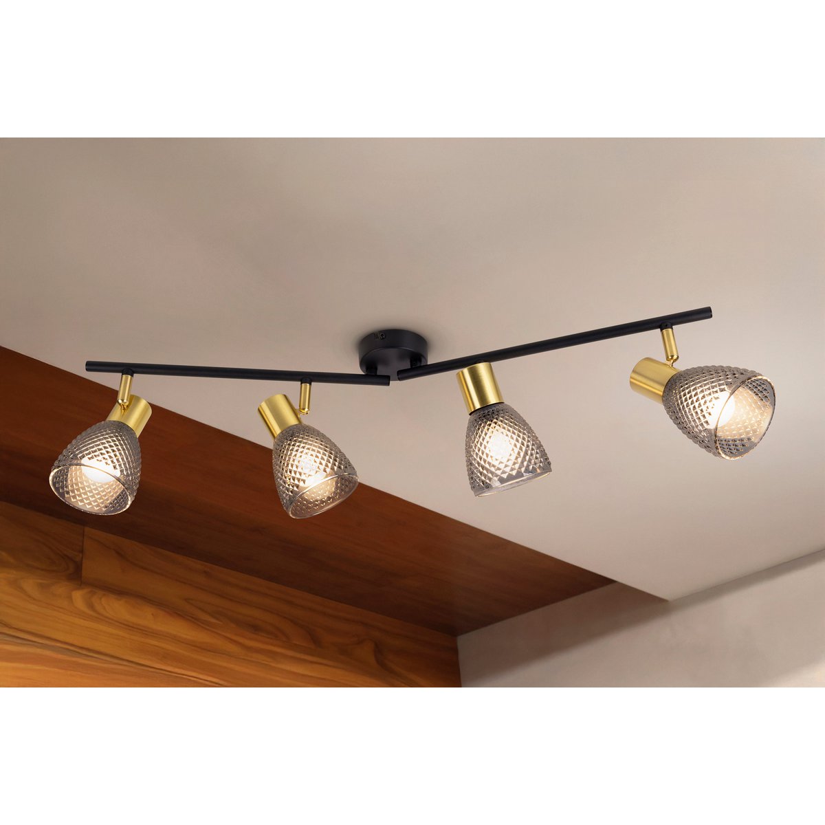 Plafondlamp Lindita 4-Spots (excl. lampen)