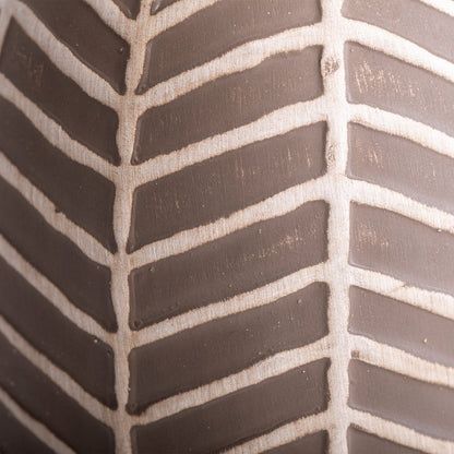 Keramische Tafellamp Folio Bruin - 27,5 cm (E14)