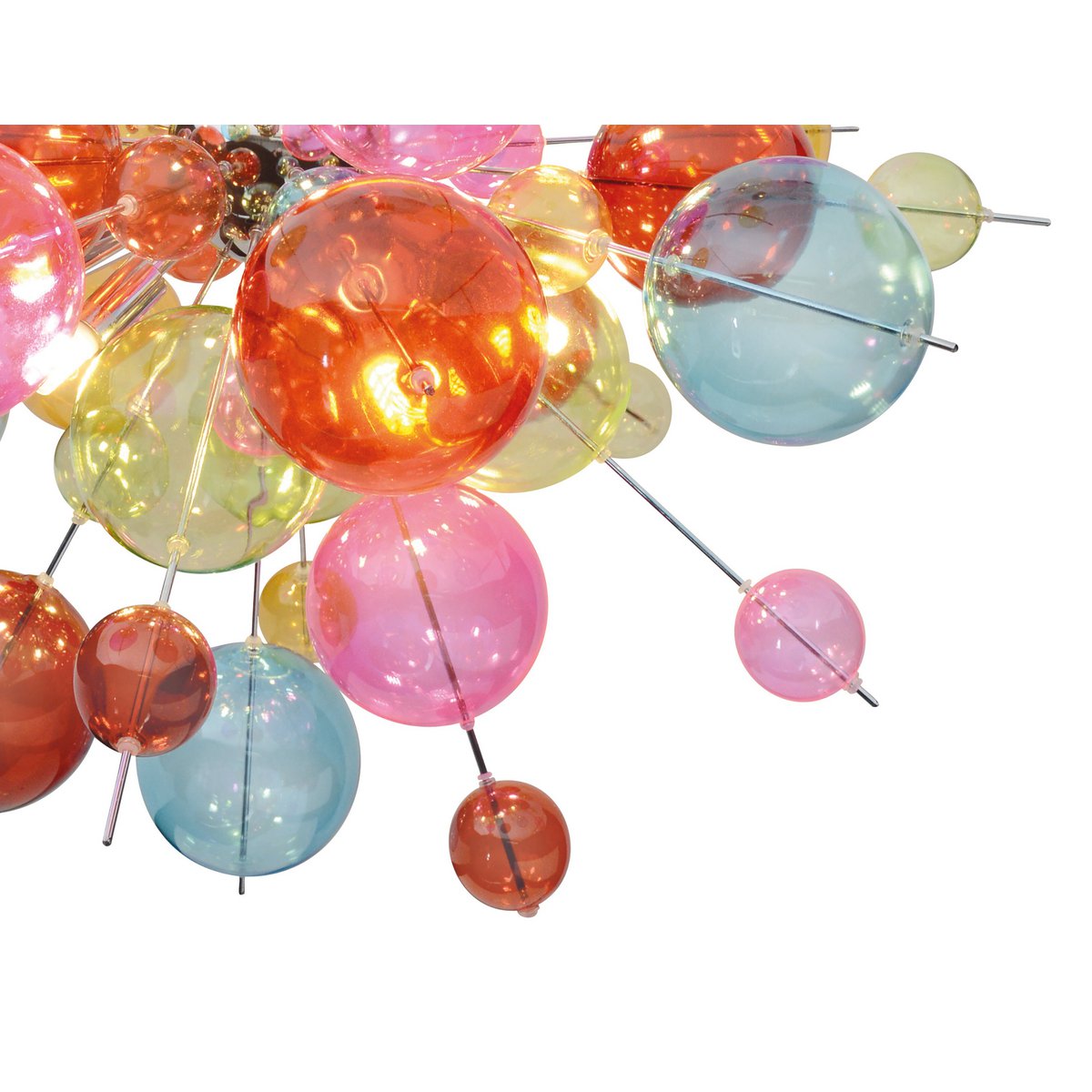 Hanglamp Explosie Gekleurd - Ø 65 cm (G9)