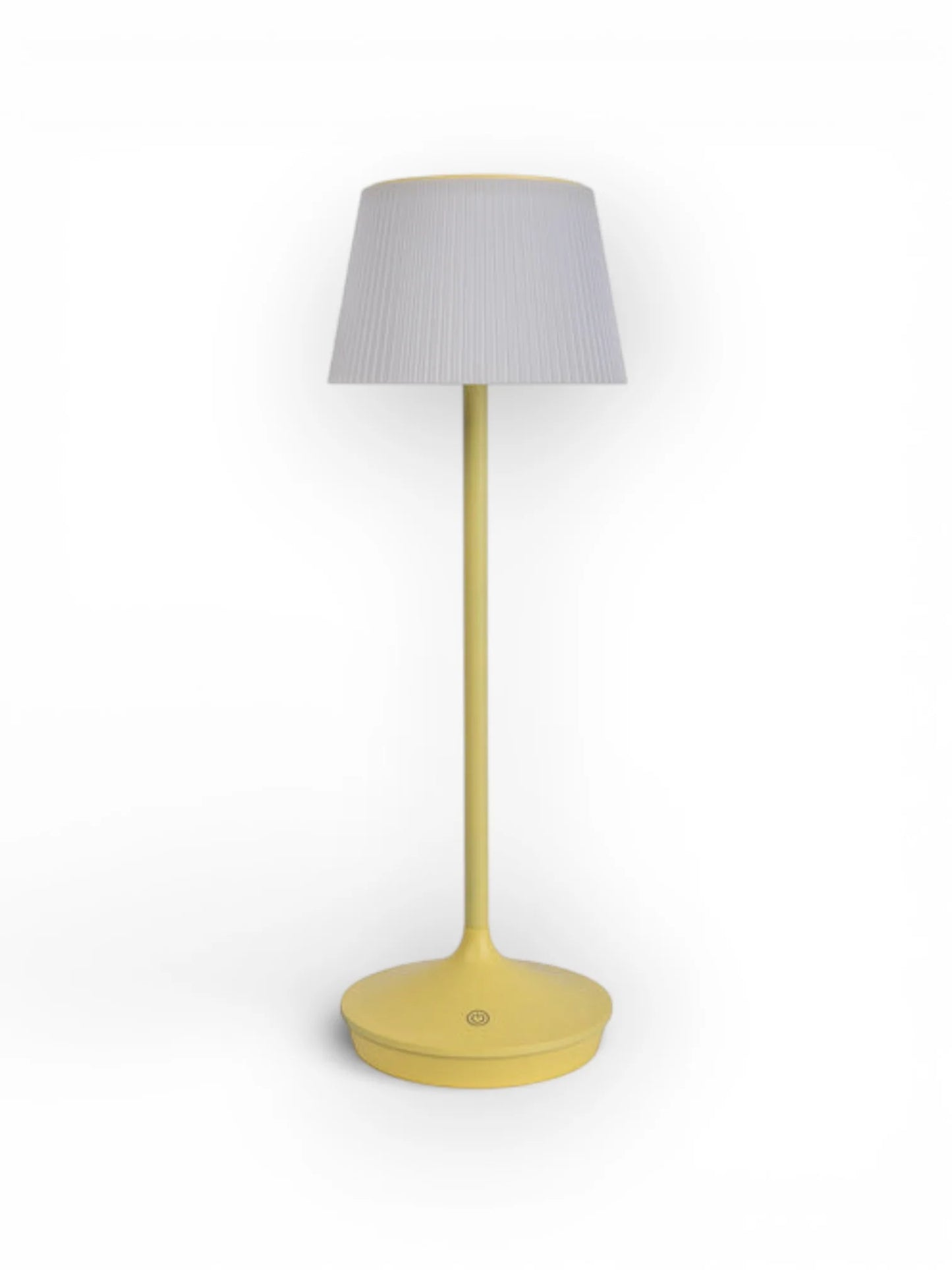 Solar Tafellamp Emmi Geel/Wit - 38 cm (Dimbaar)