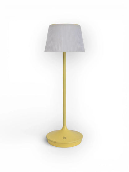 Solar Tafellamp Emmi Geel/Wit - 38 cm (Dimbaar)