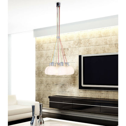 Hanglamp Regenboog Bowl 7-Lichts (E14)