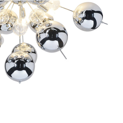 Plafondlamp Explosie Chroom - Ø 57 cm (G9) - OutHome