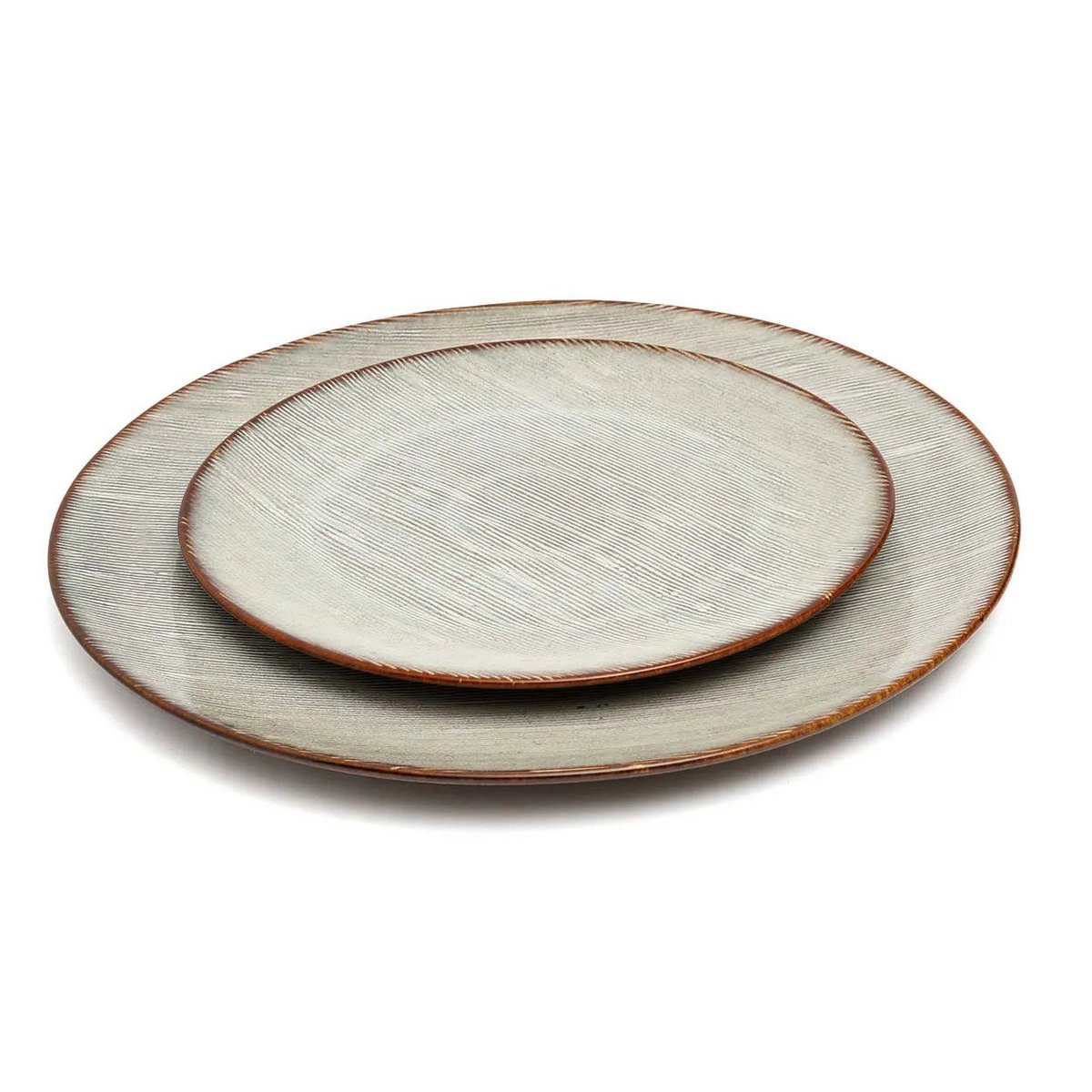 Porseleinen dinerbord Peniche wit