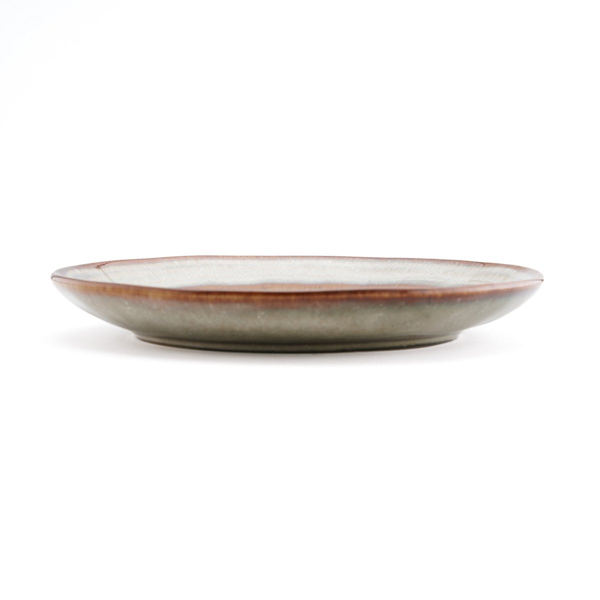 Porseleinen bord Comporta bruin/beige