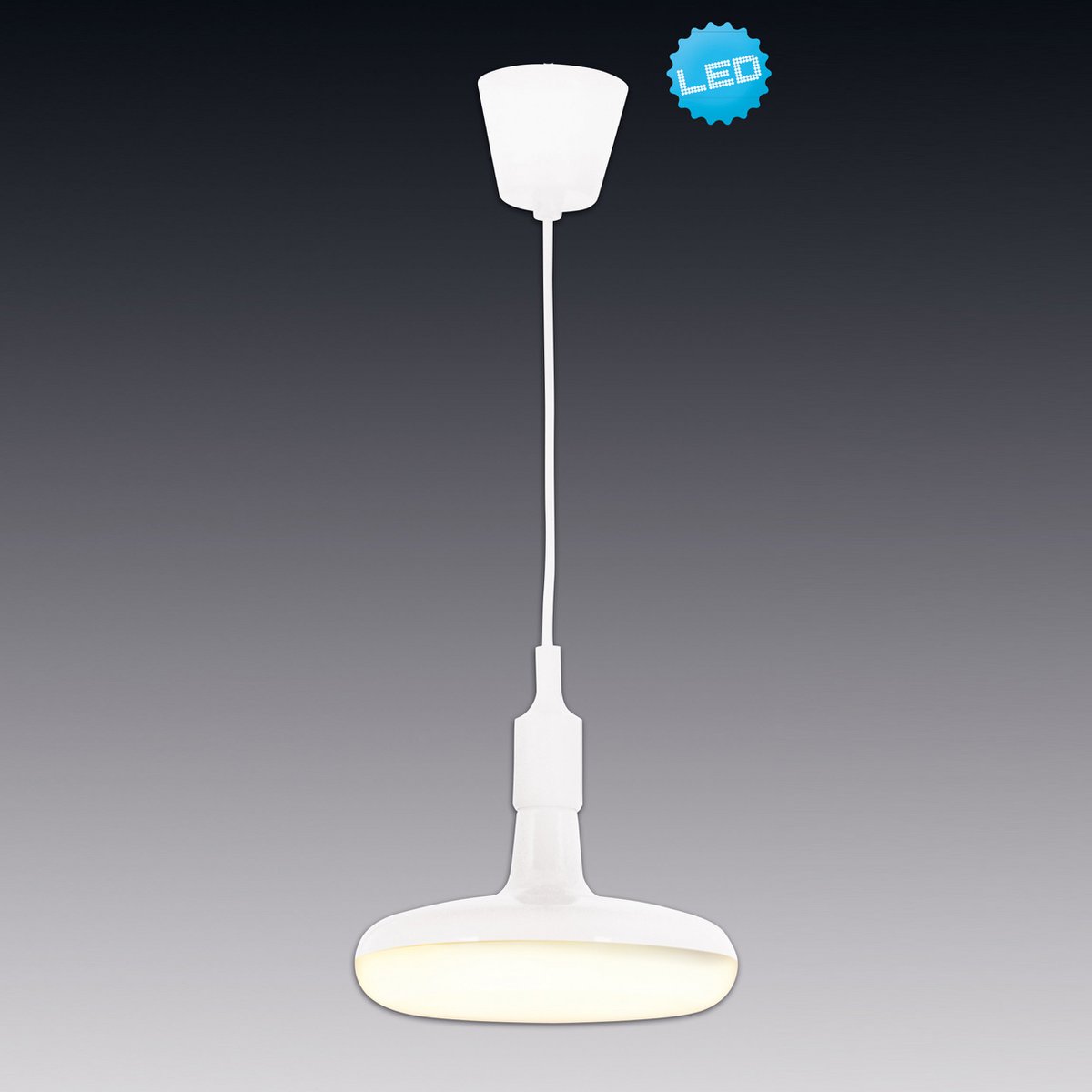 Hanglamp UFO LED Wit (E27)