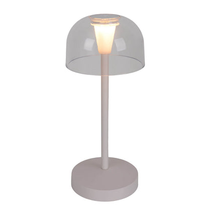 LED Acculamp Gomba Wit (Set van 2) - 18,5 cm