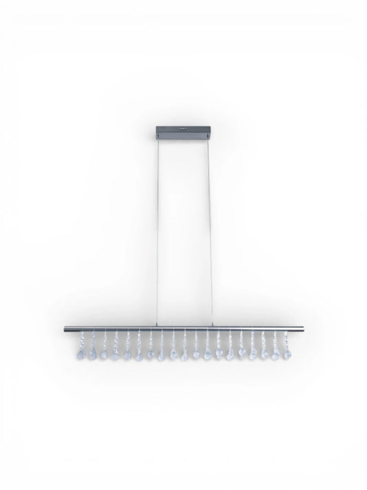 LED Hanglamp Nobilis Nikkel - 100 cm