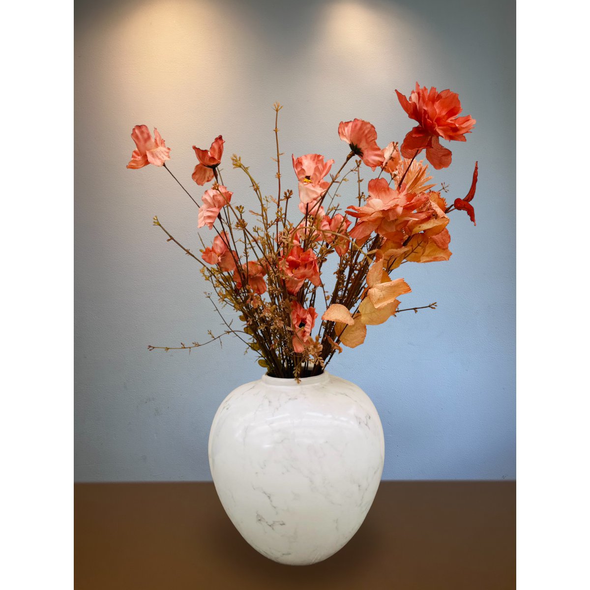 Porseleinen pot Ginger jar wit